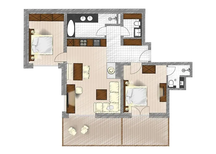 Hus Hoerili 公寓 莱赫阿尔贝格